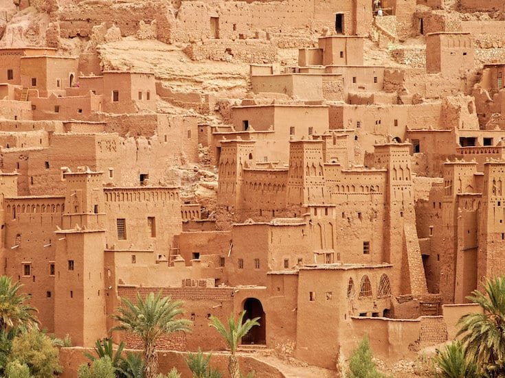 Ait Ben Haddou detailed view